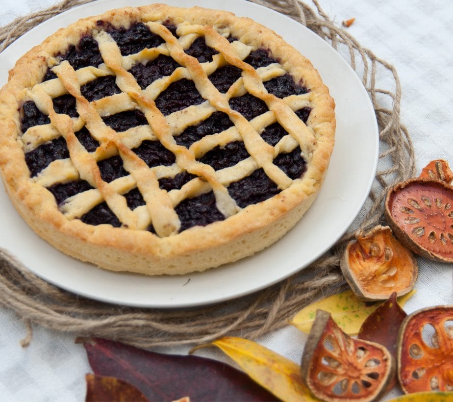 Linzerschnitten mit Birkenzucker, Linzertorte, Linzer Torte, Marmeladentorte