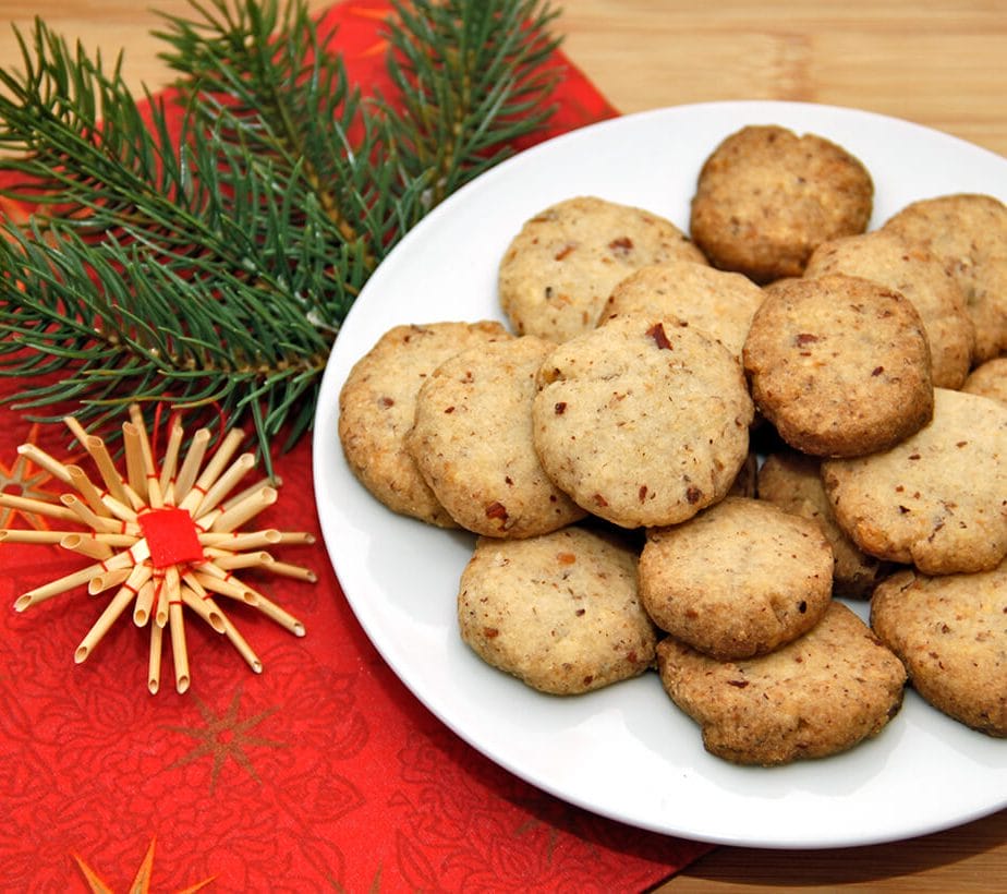 Rezept Vegane Nussplätzchen zuckerfrei, Nusskekse, Kekse mit Nüsse