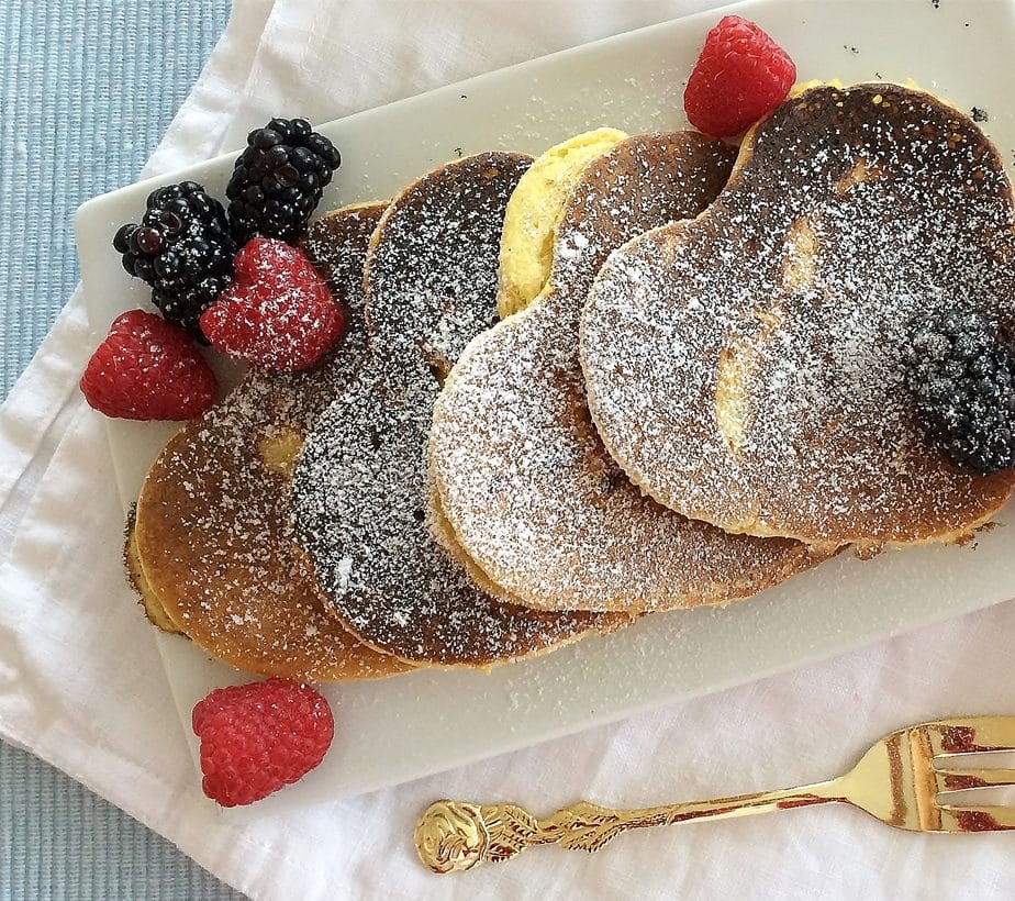 Rezept Pancakes mit Kokosmehl mit Birkenzucker