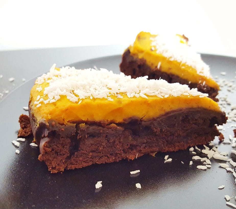 Rezept Kürbisbrownie zuckerfrei