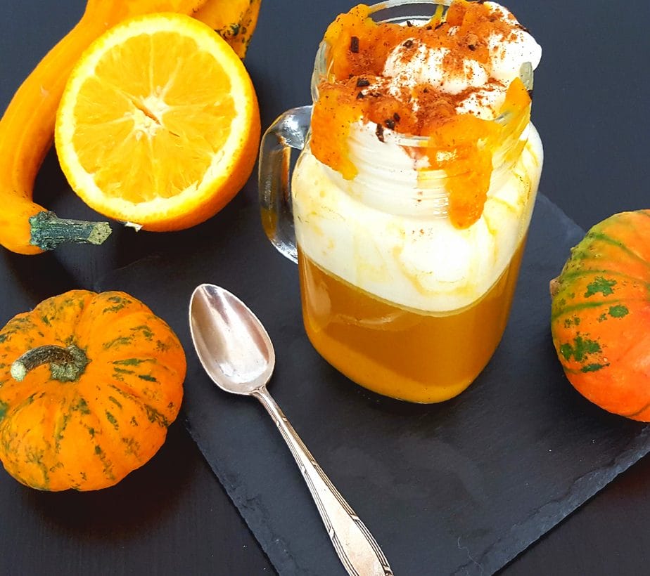 Rezept Pumpkin Spice Latte vegan