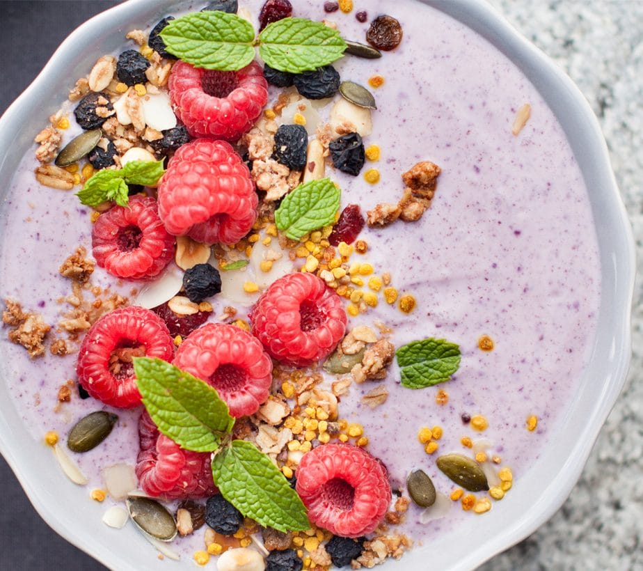 Rezept Acai Bowl mit Crunchy Müsli mit Birkenzucker