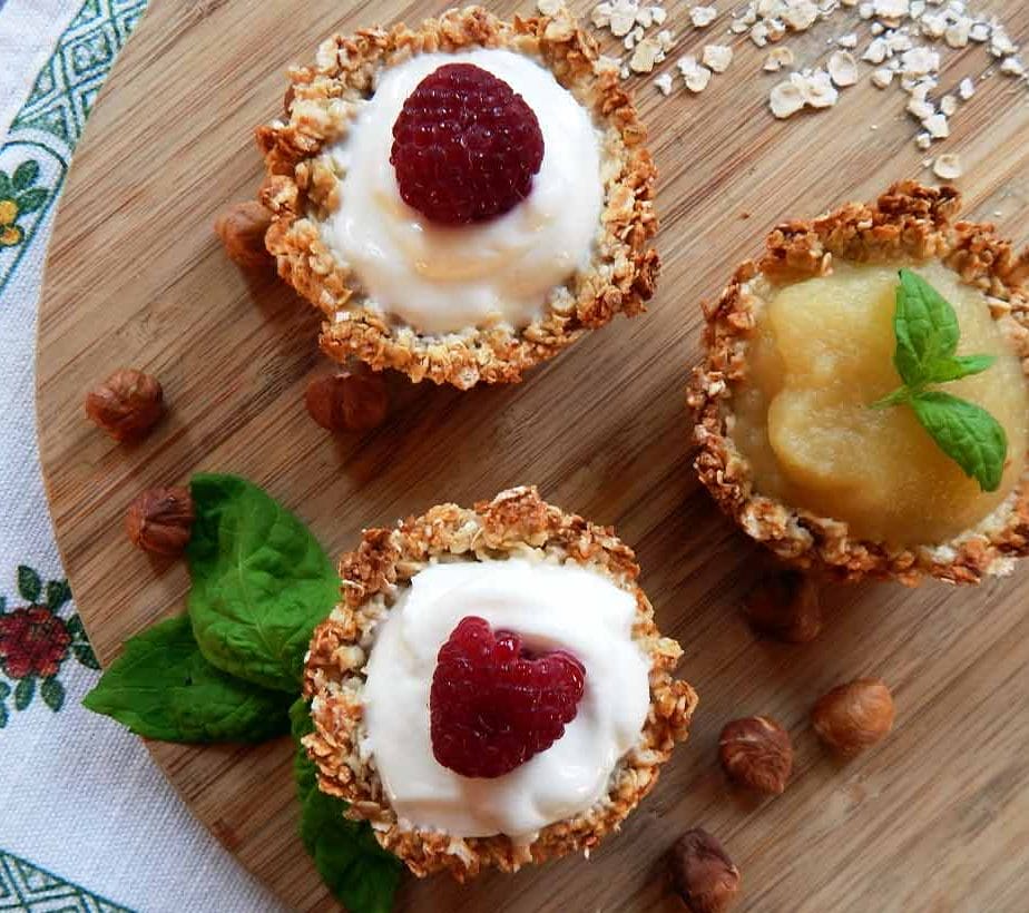 Rezept Muesli Cup Cakes Muffins zum Mitnehmen fettfrei