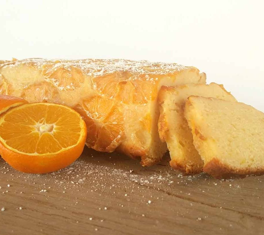 Orangenkuchen, Joghurtkuchen, zuckerfreier Orangen-Joghurtkuchen, Orangen-Joghurtkuchen mit Xylit