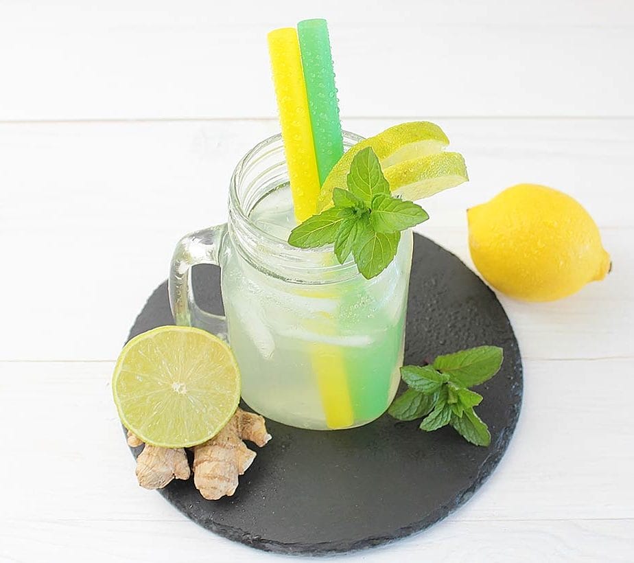 DIY Ginger Ale, Zuckerfreie Limonade, ohne Zucker, mit Xylit, Rezept Ginger Ale