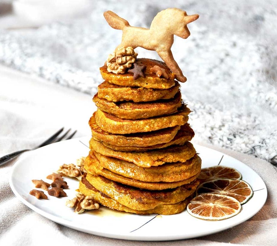 Kürbispalatschinken, Kürbis Palatschinken, Kürbis Pancakes, Pumpkin Palatschinken