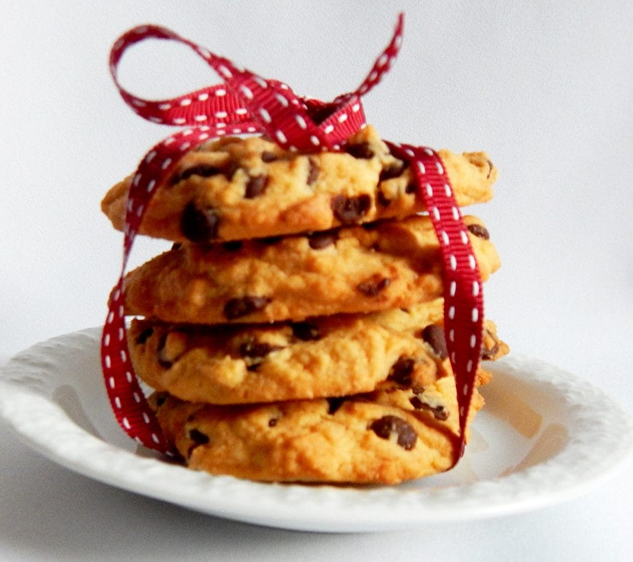 amerikanische Cookies, Chocolate Cookies, amerikanische Schokokekse