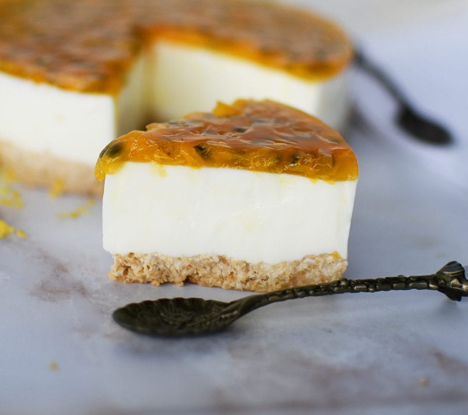 Joghurt Torte, Maracuja Joghurt Torte, Maracuja Creme Torte, Maracuja Torte mit Joghurt