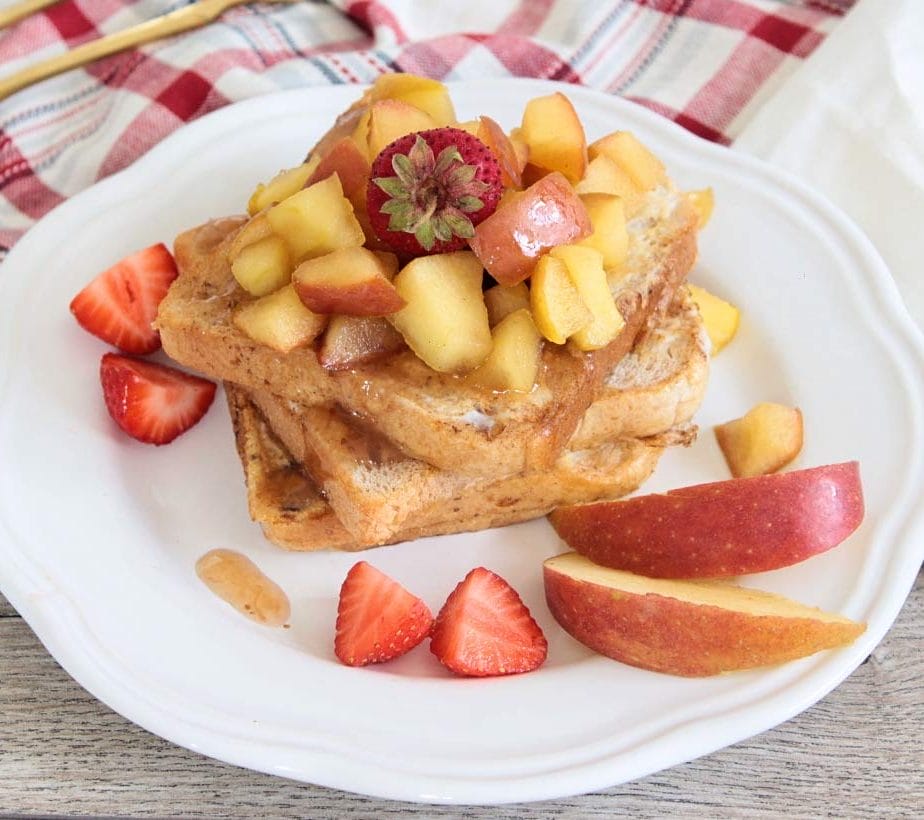 French Toast ohne Zucker, French Toast mit Birkenzucker, French Toast ohne Zuckerzusatz