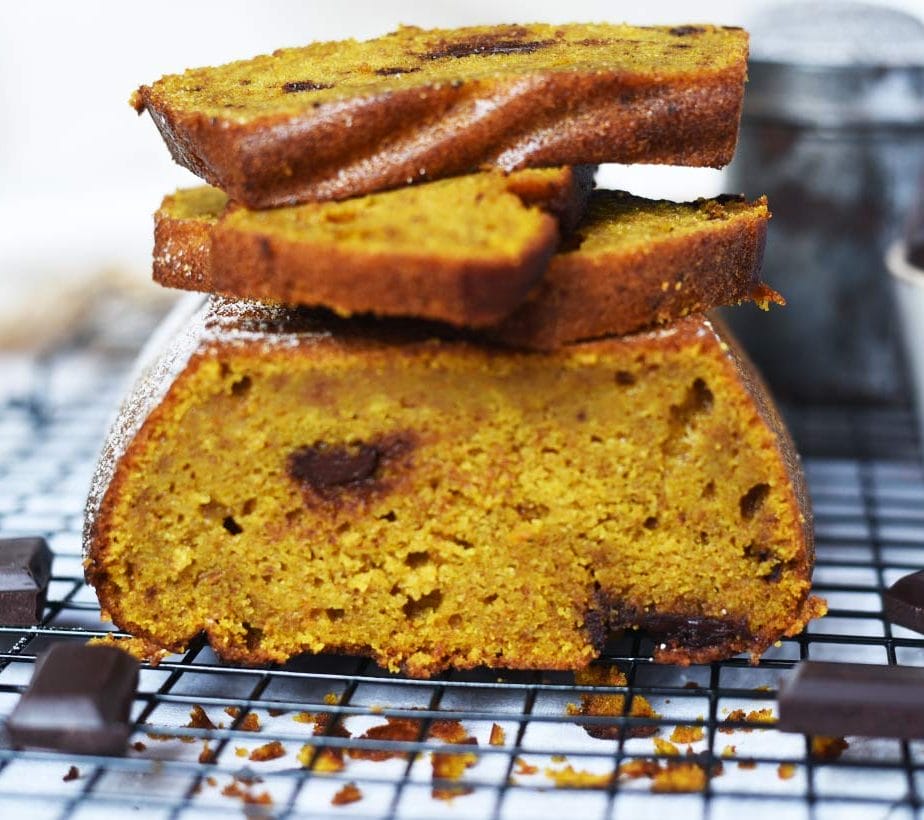 Schoko-Kürbis Brot, Kürbis-Schoko Brot, Brot mit Schokolade, Zartbitterschokolade Kürbis Brot, Chocolate Bread with Pumpkin