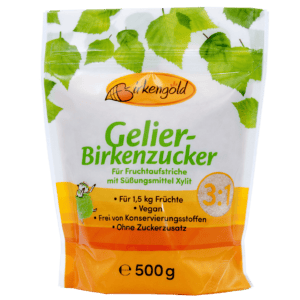 Birkengold Gelierbirkenzucker im 500 g Beutel